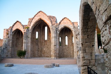 Yunanistan 'ın Ortaçağ kenti Rodos