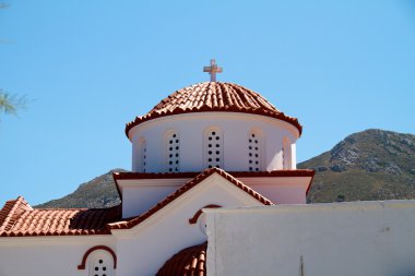 Rodos, Yunanistan, geleneksel Yunan Ortodoks çelenk