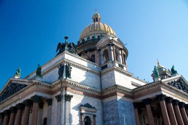 Saint-petersburg, Rusya Federasyonu. st.isaac's Katedrali'nin kubbesi