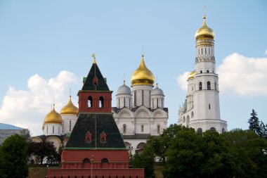 Moskova kremlin duvarı