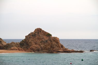 mar menuda beach tossa de Mar (costa brava, İspanya)