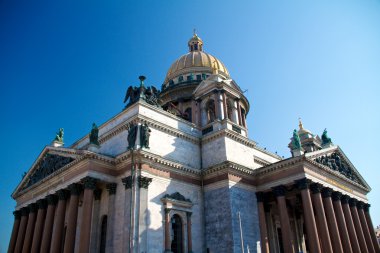 Saint-petersburg, Rusya Federasyonu. st.isaac's Katedrali'nin kubbesi