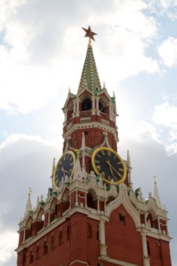 kurtarıcı (işçinin) Moskova Kulesi kremlin, Rusya Federasyonu.