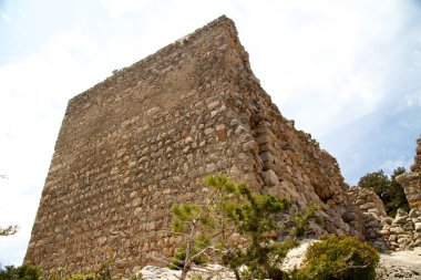 antik kalıntılar rhodes island, Yunanistan