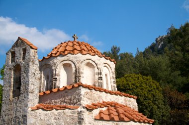 Rodos, Yunanistan, geleneksel Yunan Ortodoks çelenk