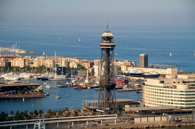 Barcelona - 27 Mayıs: sagrada Familia antoni havadan görünümü