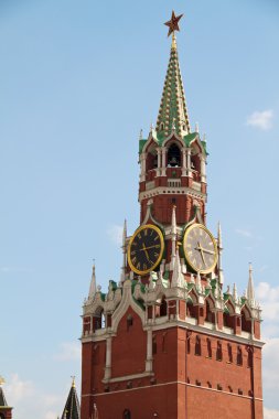 kurtarıcı (işçinin) Moskova Kulesi kremlin, Rusya Federasyonu.