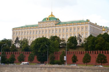 Moskova kremlin duvarı