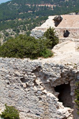 antik kalıntılar rhodes island, Yunanistan