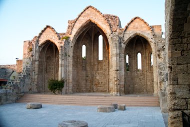 Yunanistan 'ın Ortaçağ kenti Rodos