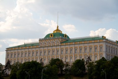 Moskova kremlin sarayında Başkan.