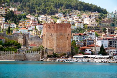 Kızıl kule (kırmızı Kulesi), inturkish şehir Alanya