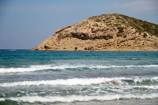 Sziget és tenger, Görögország — Stock Fotó