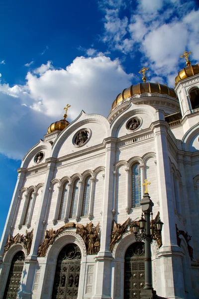 De kathedraal van Christus de Verlosser, Moskou 2011, Rusland — Stockfoto