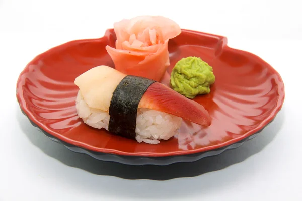 Traditionelles japanisches Essen - Sushi — Stockfoto
