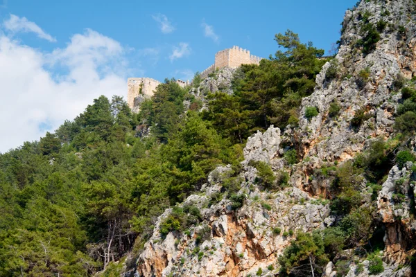 Άποψη κάστρου Alanya — Φωτογραφία Αρχείου