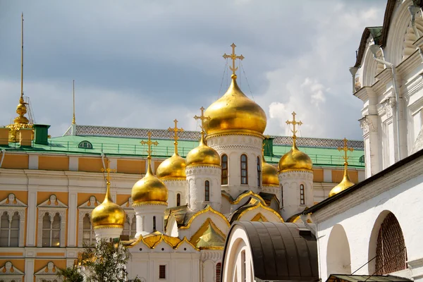 A katedrális, az Angyali üdvözlet, a Kreml, Moszkva, Oroszország — Stock Fotó