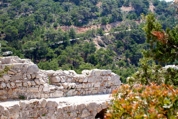 stock image Ancient ruins on Rhodes island, Greece