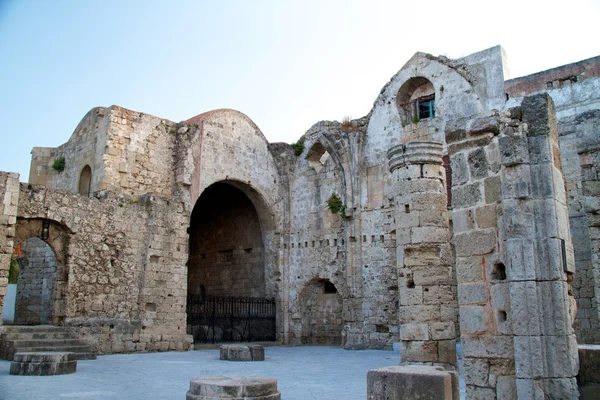 Cidade medieval de Rodes, Grécia — Fotografia de Stock