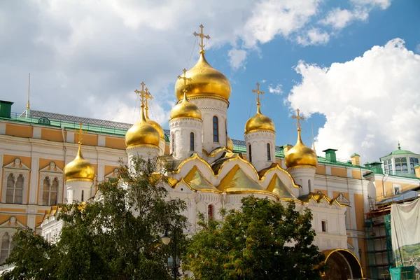 A katedrális, az Angyali üdvözlet, a Kreml, Moszkva, Oroszország — Stock Fotó