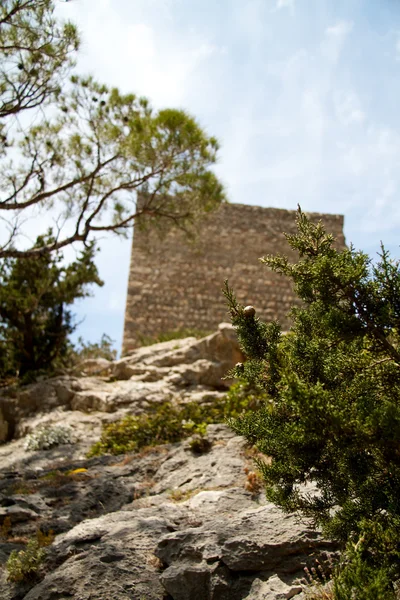 Antik kalıntılar rhodes island, Yunanistan — Stok fotoğraf