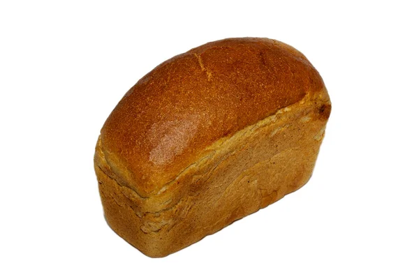 Хліб з цільного житнього хліба ізольований — стокове фото