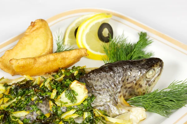 Stock image Pan-roasted trout