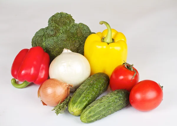 Friska och saftiga grönsaker — Stockfoto