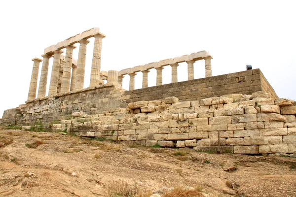 Poseidon Tapınağı sounion Yunanistan — Stok fotoğraf
