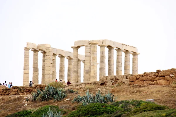 Le temple de Poséidon à Sounion Grèce — Photo