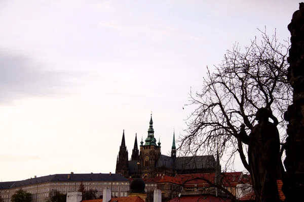Alte Prager Stadtansicht — Stockfoto