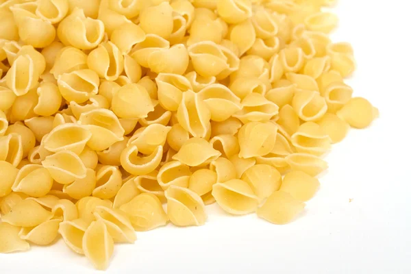 Stock image Close up of a dried italian pasta on white background