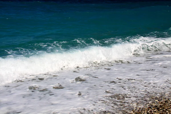 Playa en la isla de Samos, Grecia — Foto de Stock