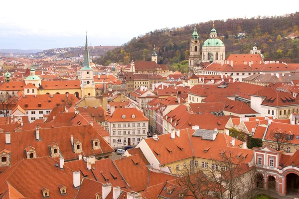 stock image Old Prague city view