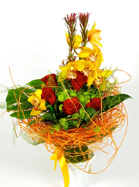 Closeup shot of colorful bouquet — Stock Photo, Image