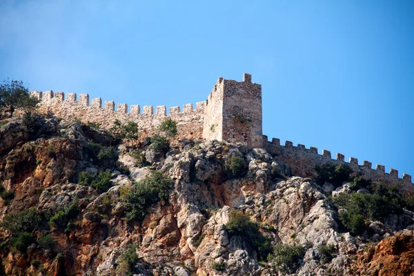 Alanya castle view — Stock Photo, Image