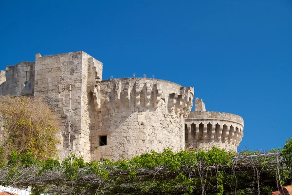希腊罗得岛中世纪城市 — 图库照片
