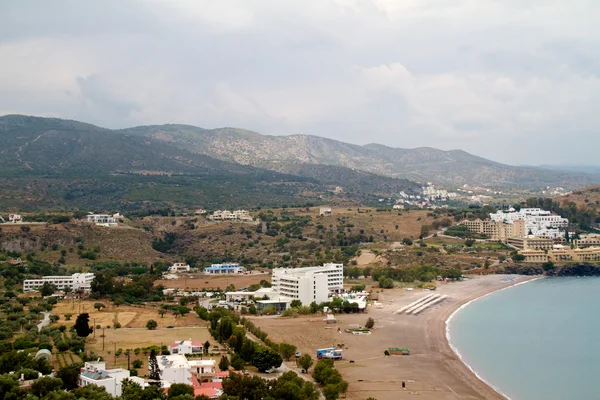 Pitoresk plaja Rodos — Stok fotoğraf