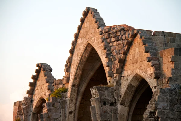 Середньовічне місто Родос (Греція) — стокове фото