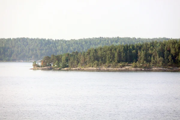 Одинокий остров в Швеции, Архипелаг — стоковое фото