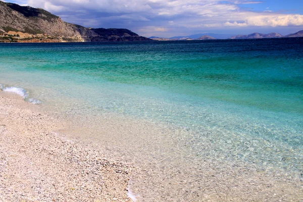 아름 다운 그리스 풍경 바다 — 스톡 사진