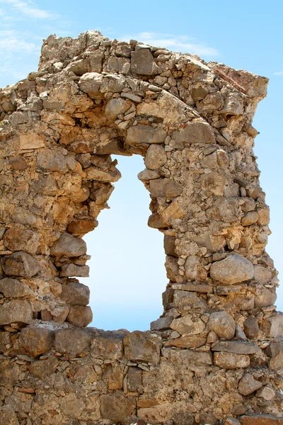 Ancient ruins on Rhodes island, Greece — Stock Photo, Image