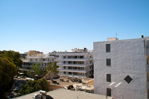 Rhodos stad bekijken Griekenland — Stockfoto