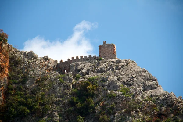 阿拉尼亚城堡视图 — 图库照片