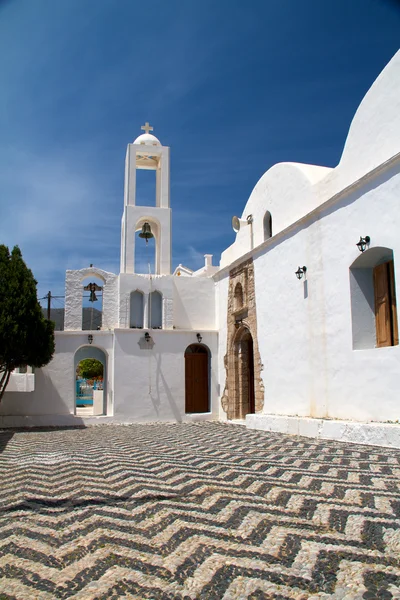Griechisch traditionelle orthodoxe Kapelle auf der Rhodos-Insel, Griechenland — Stockfoto