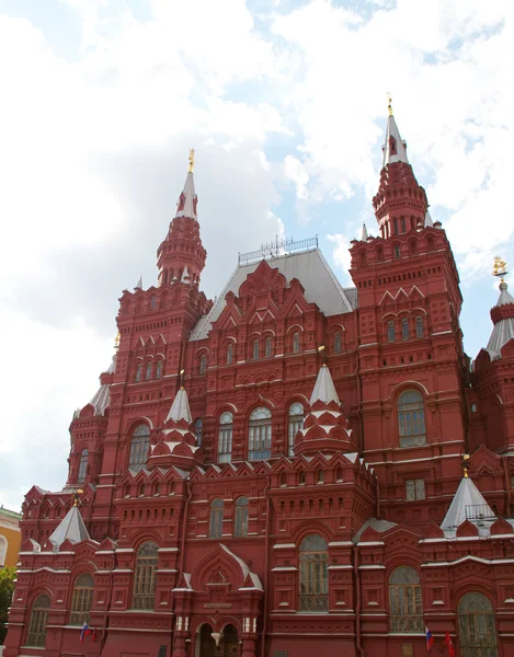 Історичний музей на Червоній площі, Москва, Росія — стокове фото