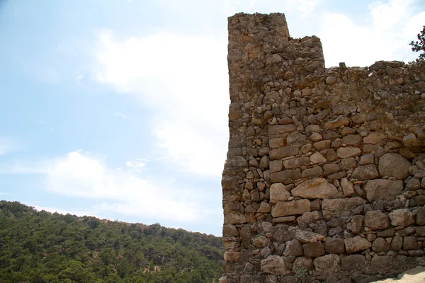Antiguas ruinas en la isla de Rodas, Grecia —  Fotos de Stock