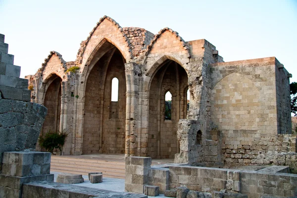 stock image Medieval city of Rhodes, Greece