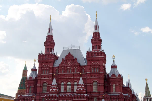 Історичний музей на Червоній площі, Москва, Росія — стокове фото