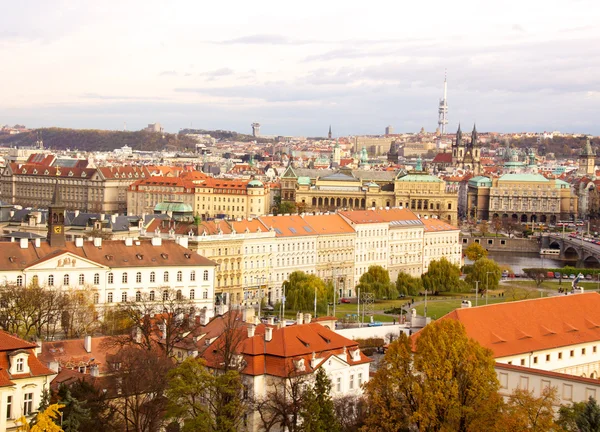 Alte Prager Stadtansicht — Stockfoto